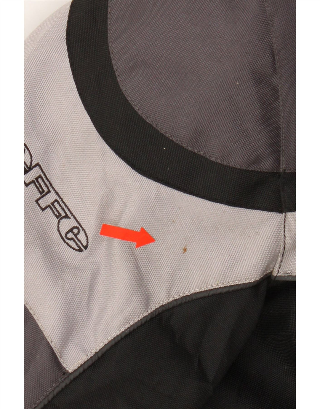 BIEFFE Mens Graphic Bomber Jacket UK 38 Medium Black Colourblock Vintage Bieffe and Second-Hand Bieffe from Messina Hembry 