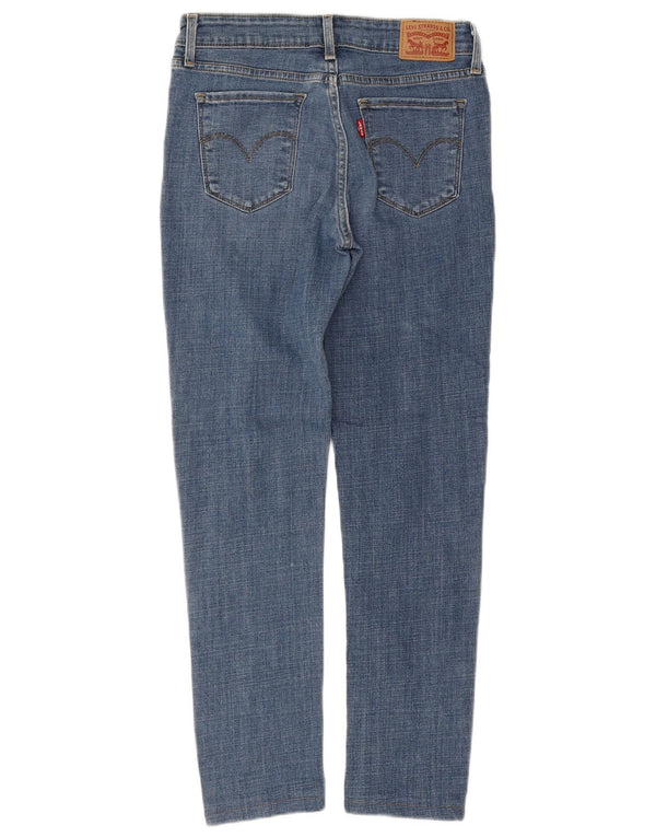 Levi's Womens 711 Skinny Jeans W27 L25 Blue