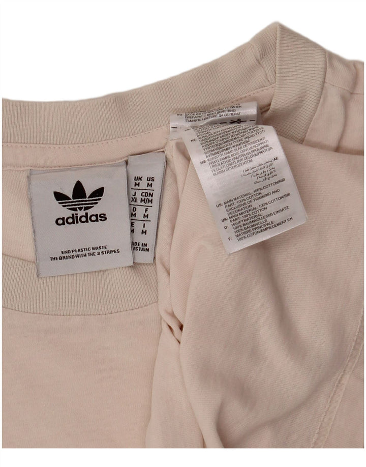 ADIDAS Mens T-Shirt Top Medium Pink Cotton