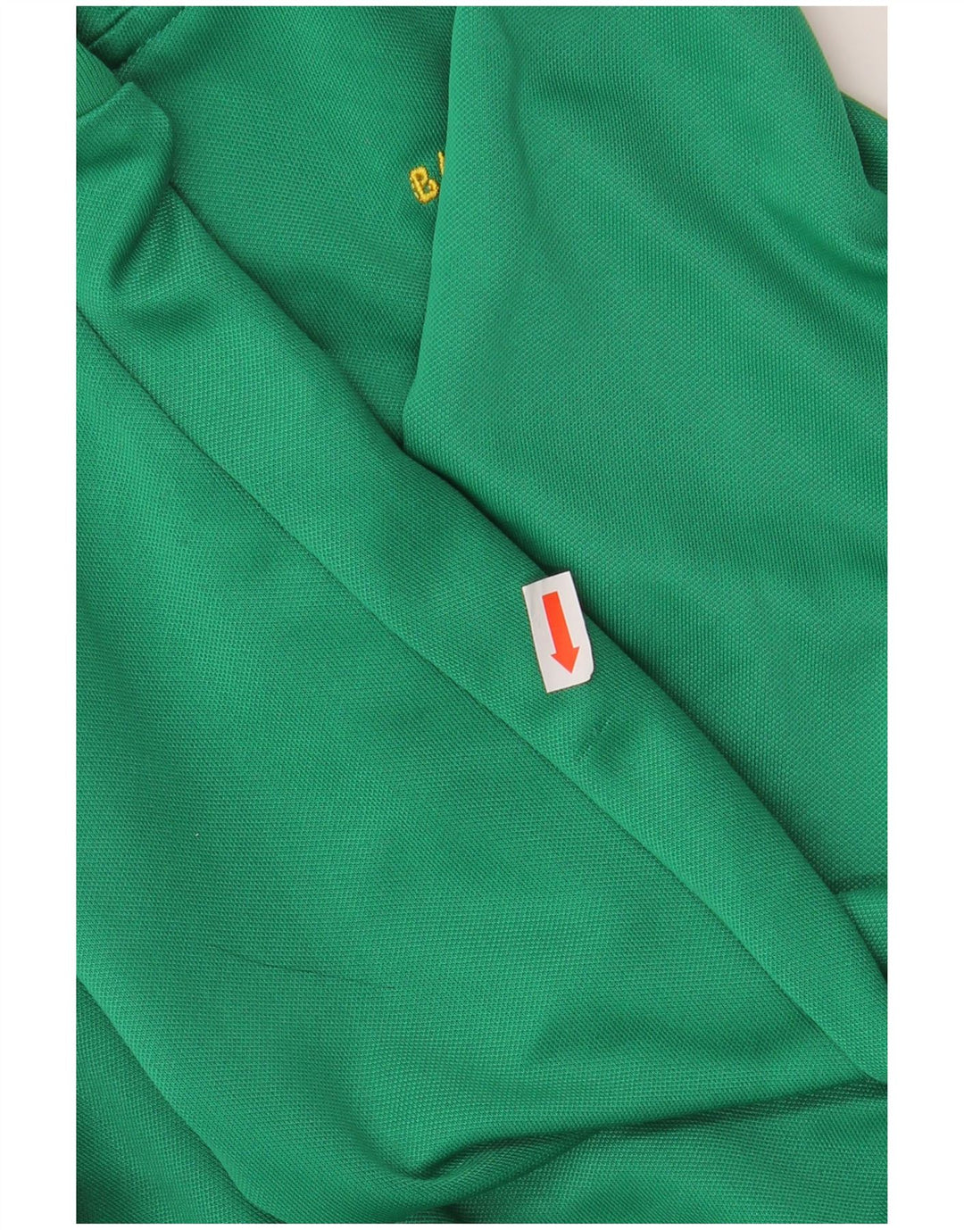 ADIDAS Boys Graphic Pullover Tracksuit Top 11-12 Years Green Colourblock