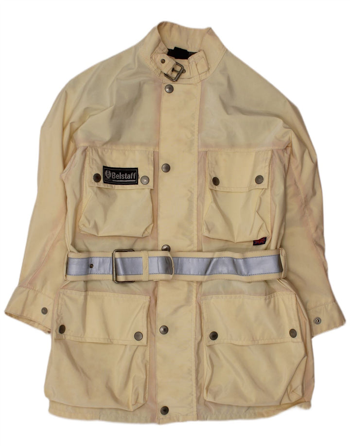 BELSTAFF Boys Utility Utility Jacket 7-8 Years Beige Nylon
