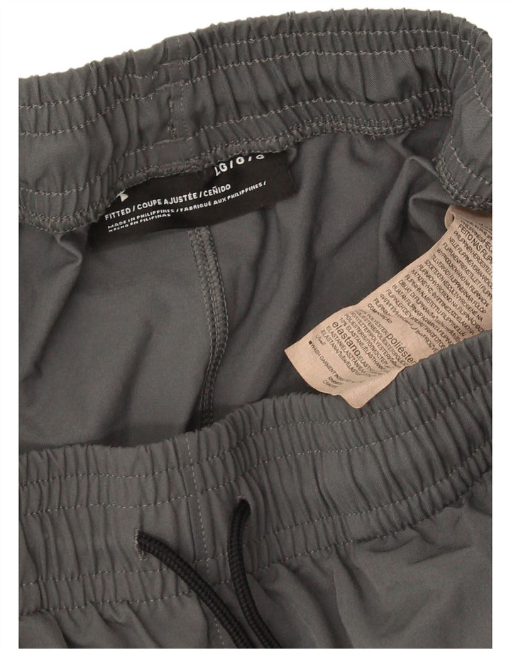 Under Armour Mens Cargo Tracksuit Trousers Joggers Large Grey Polyester