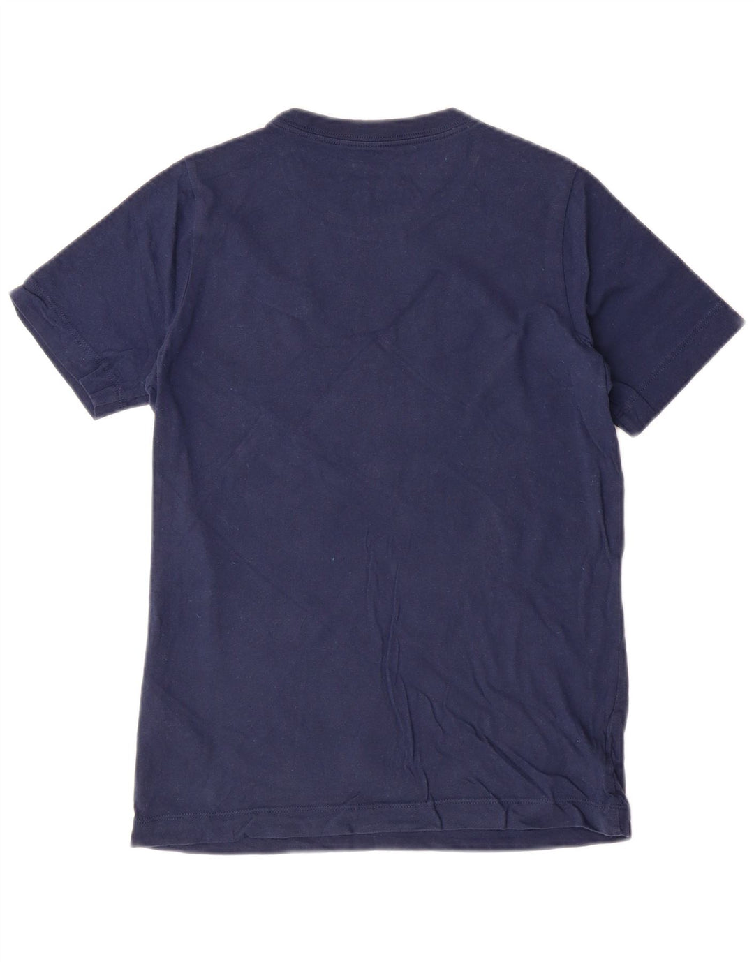 NIKE Boys T-Shirt Top 10-11 Years Medium Navy Blue Cotton