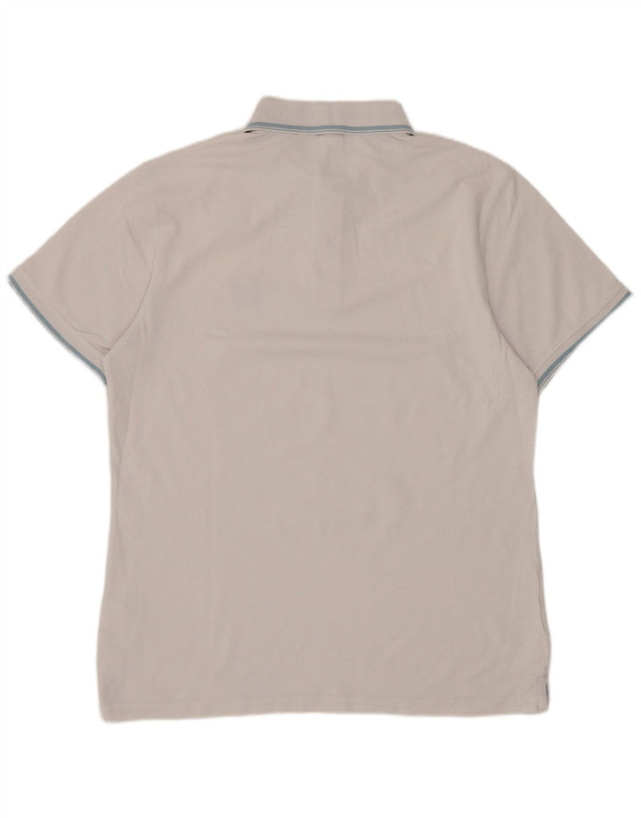 Sergio Tacchini Mens Polo Shirt Large White