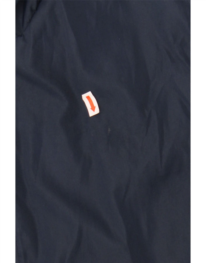 UMBRO Mens Bomber Jacket UK 36 Small Navy Blue Polyester