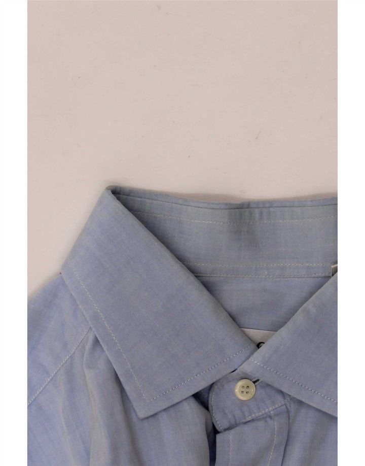 Cerruti 1881 Mens Shirt Size 41 16 Large Blue