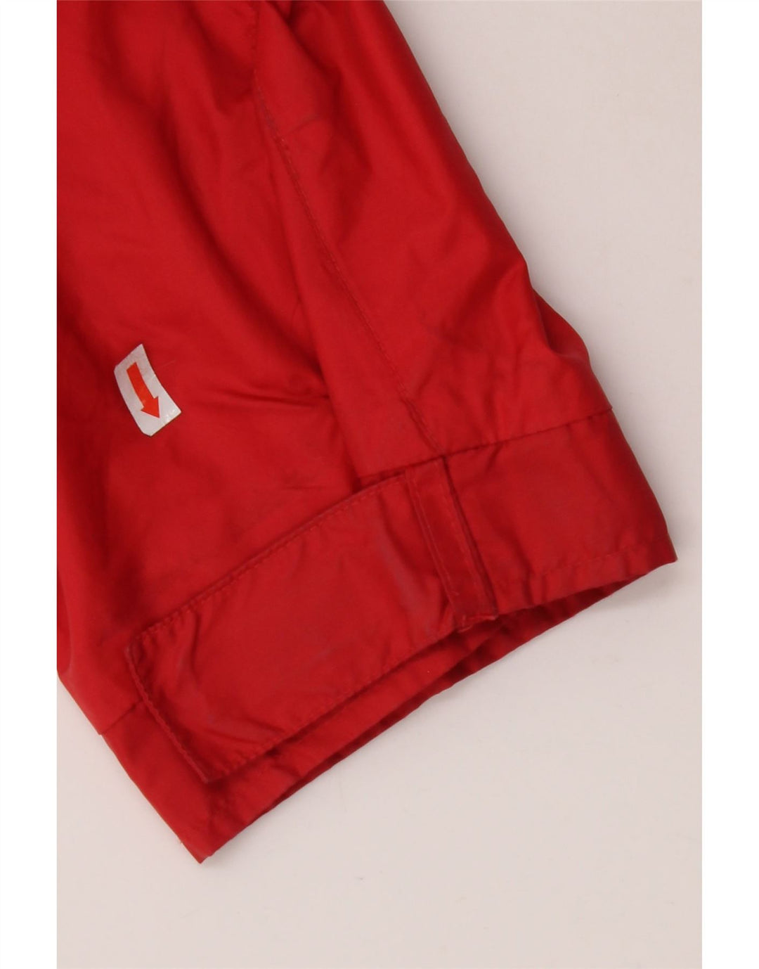 HENRY COTTONS Mens Hooded Rain Jacket IT 56 3XL Red Polyamide