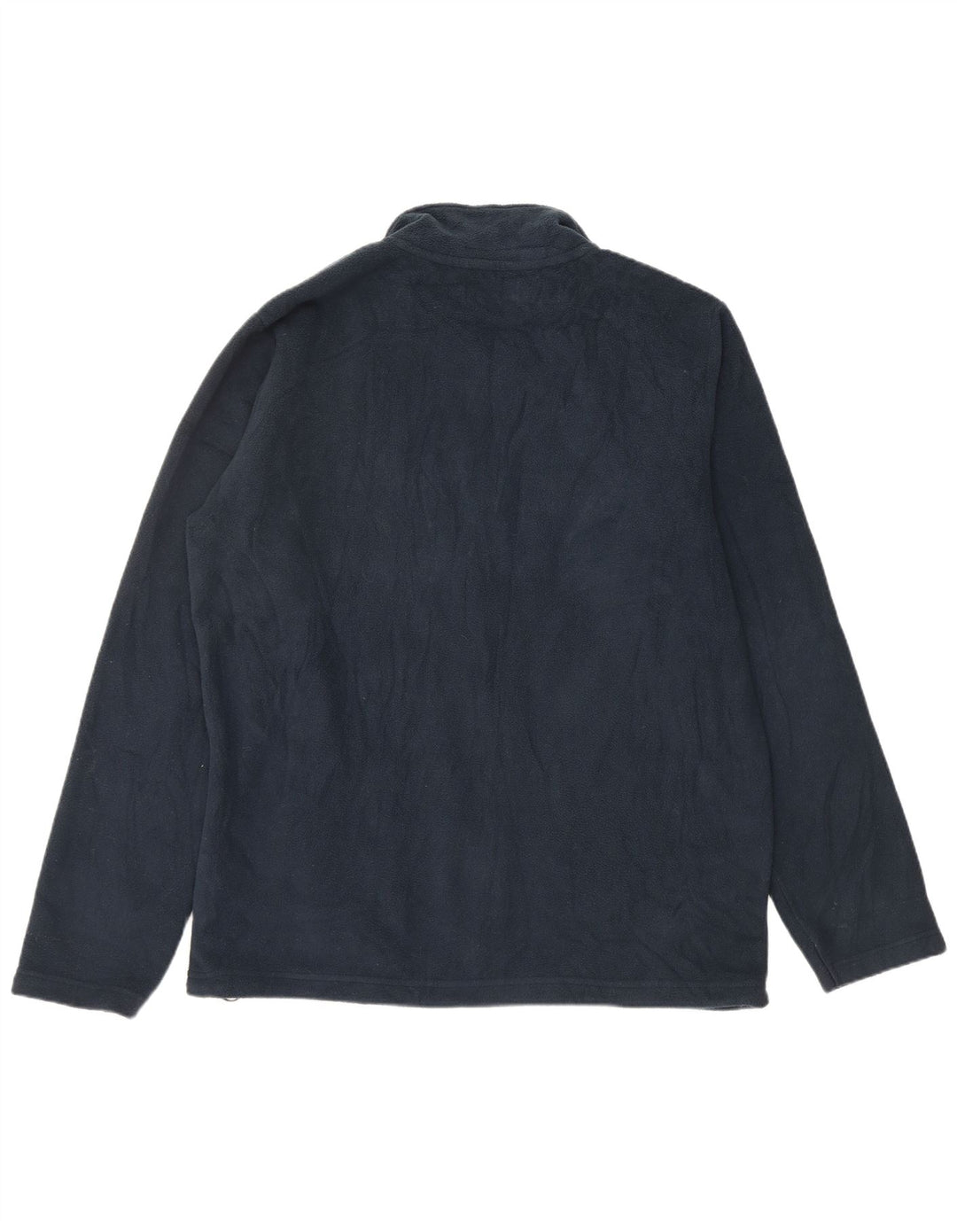 BRUGI Mens Fleece Jacket UK 44 2XL Navy Blue Polyester