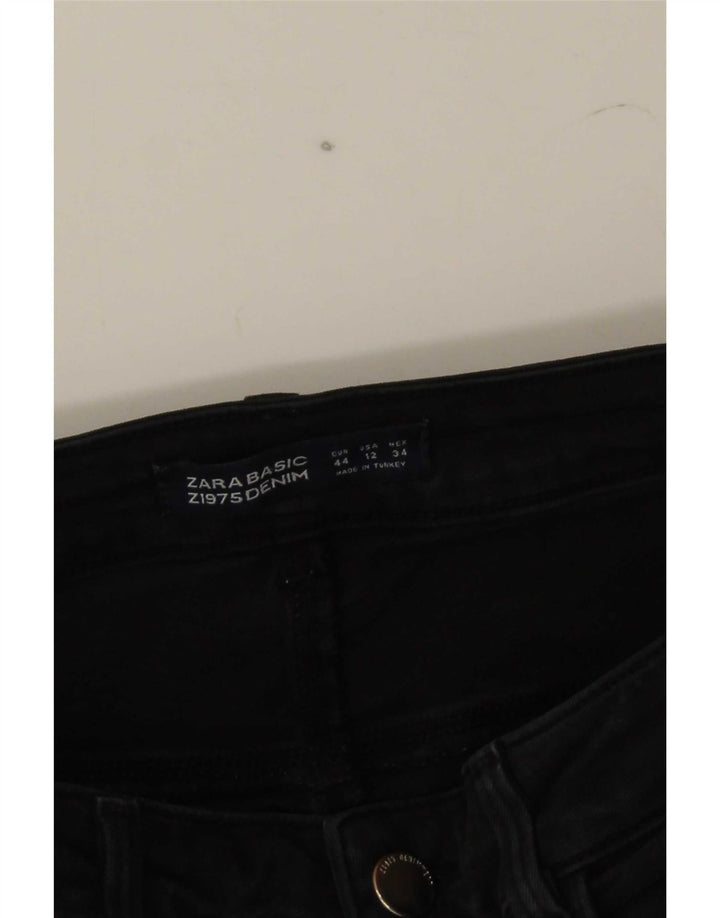 Zara Mens Slim Jeans EU 44 Large W34 L28 Black
