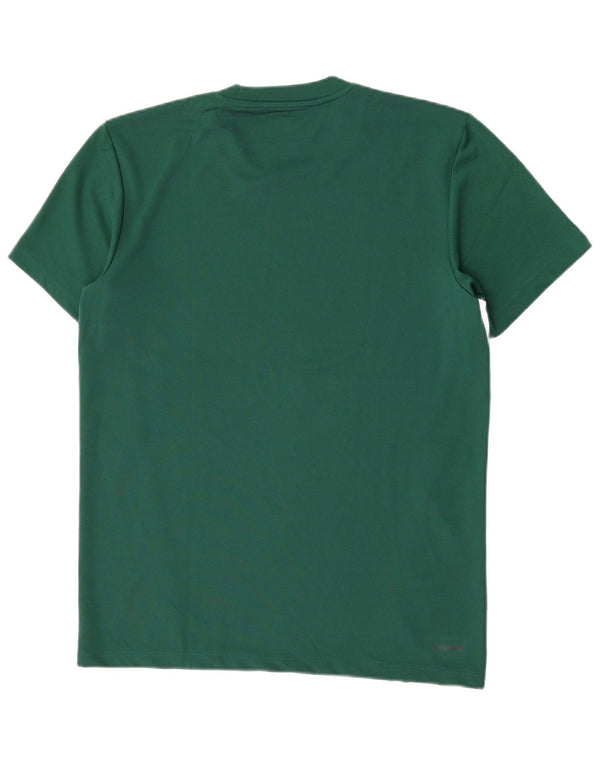 Adidas Mens Aeroready T-Shirt Top Large Green Polyester