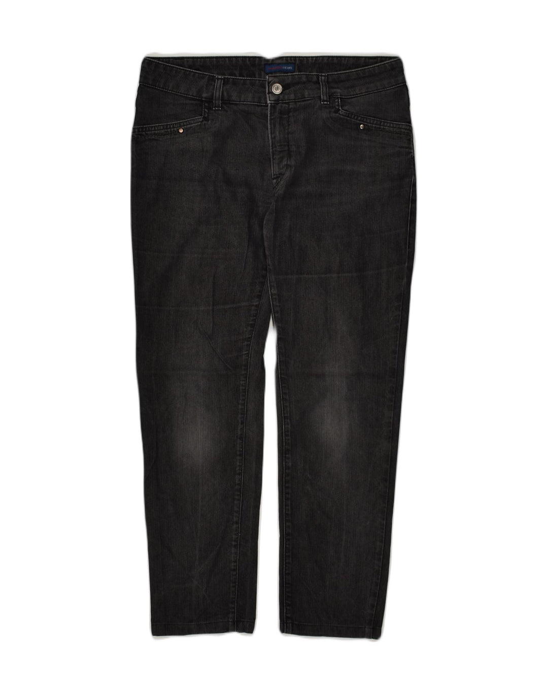 TRUSSARDI Womens Slim Jeans W30 L26 Grey Cotton | Vintage Trussardi | Thrift | Second-Hand Trussardi | Used Clothing | Messina Hembry 