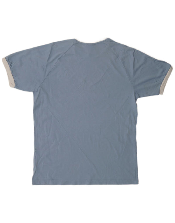 ADIDAS Mens T-Shirt Top Large Blue
