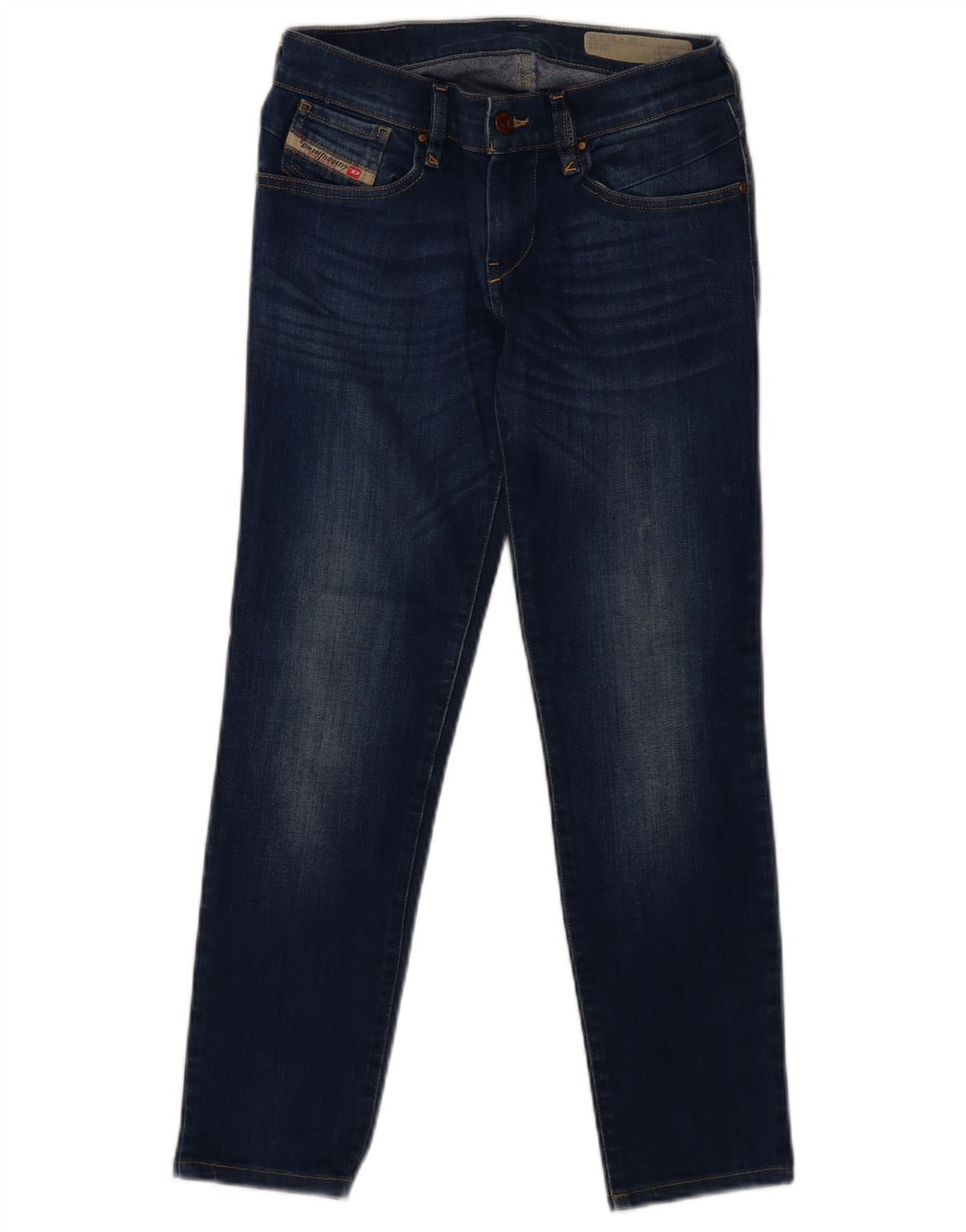 DIESEL Womens Slim Jeans W25 L26 Blue Cotton