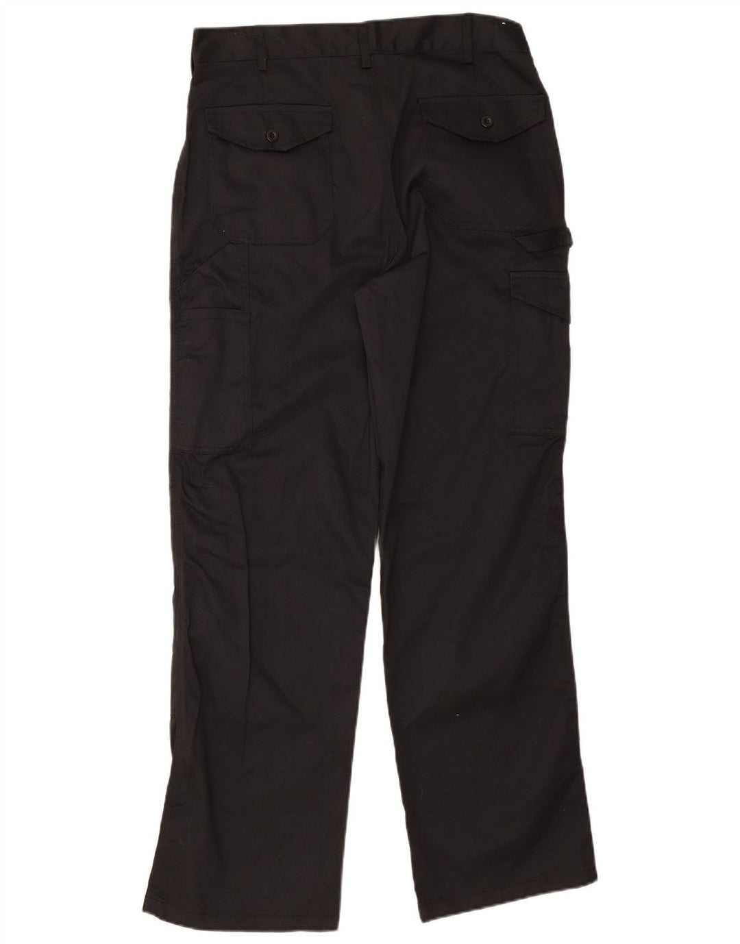 Dickies Mens Graphic Straight Cargo Trousers W32 L30 Black Polyester