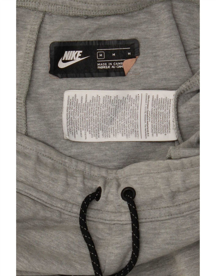 Nike Mens Tracksuit Trousers Joggers Medium  Grey Cotton