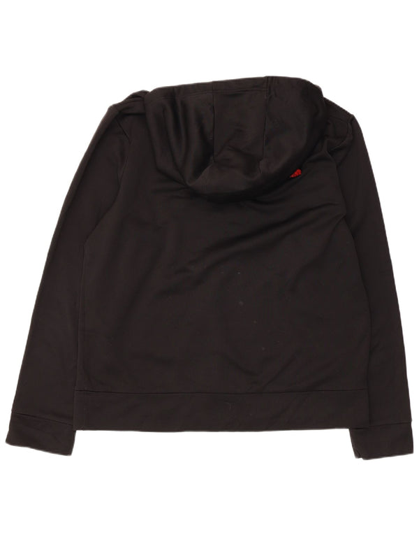 The North Face Mens Graphic Hoodie Jumper Large Black Polyester