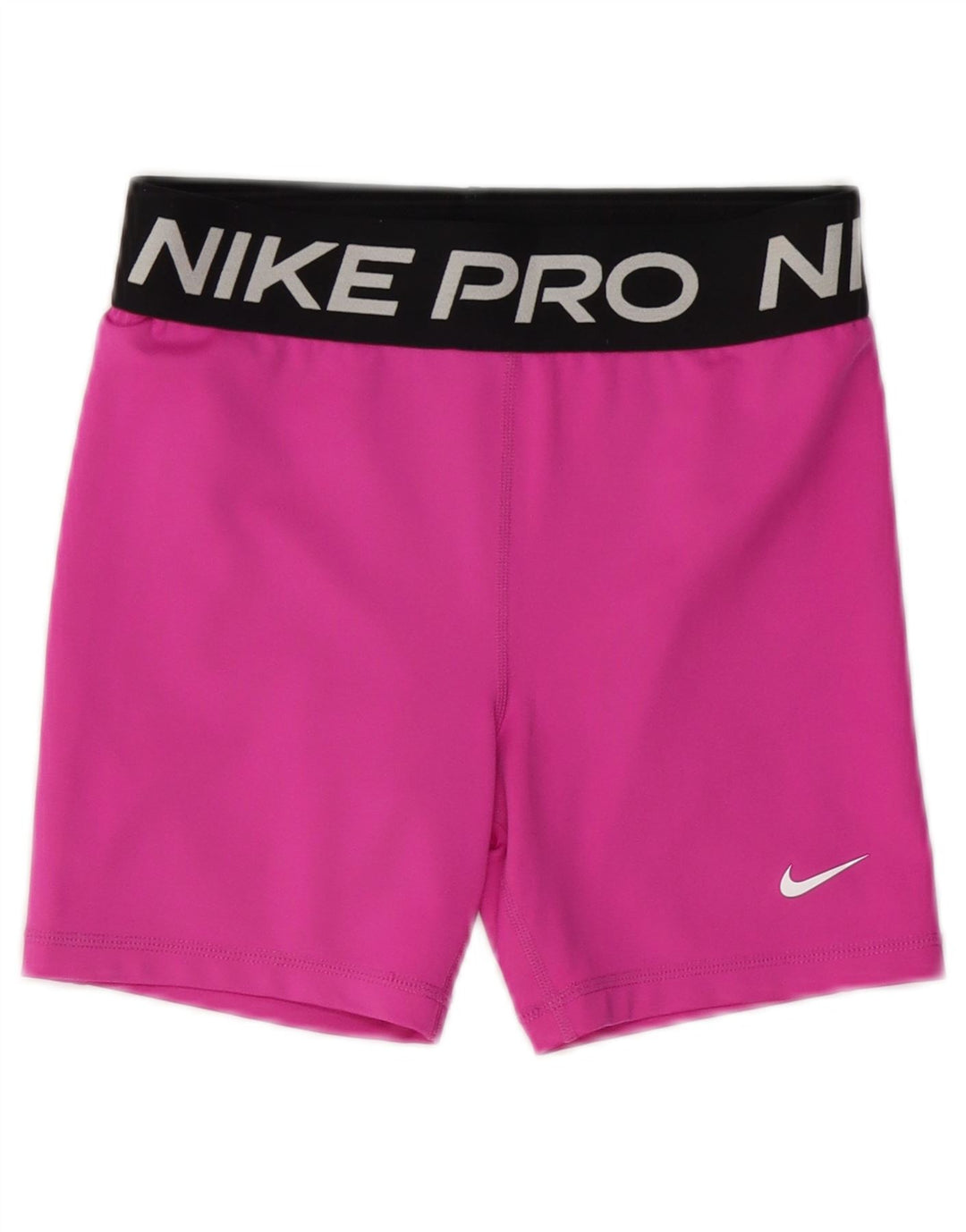 NIKE Girls Dri Fit Graphic Sport Shorts 13-14 Years XL Pink Colourblock