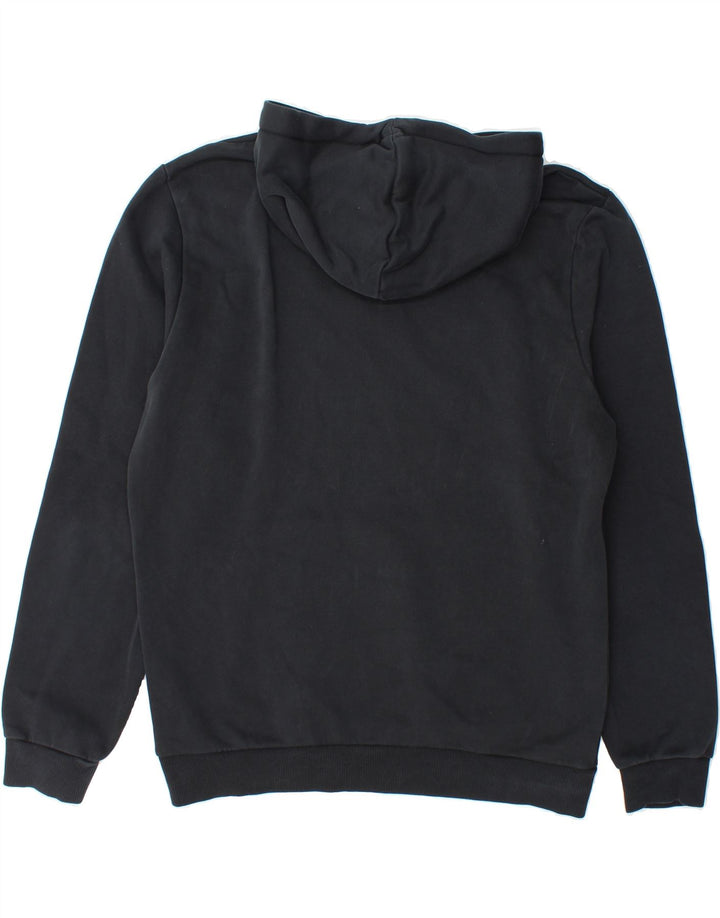 PUMA Mens Hoodie Jumper Large Black Cotton Vintage Puma and Second-Hand Puma from Messina Hembry 
