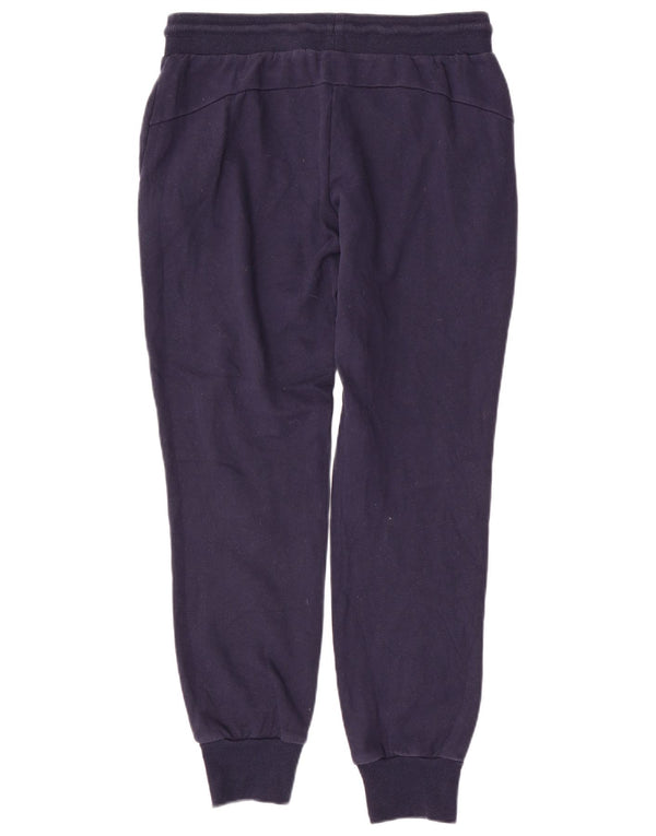 Ellesse Womens Graphic Tracksuit Trousers Joggers UK 12 Medium Navy Blue