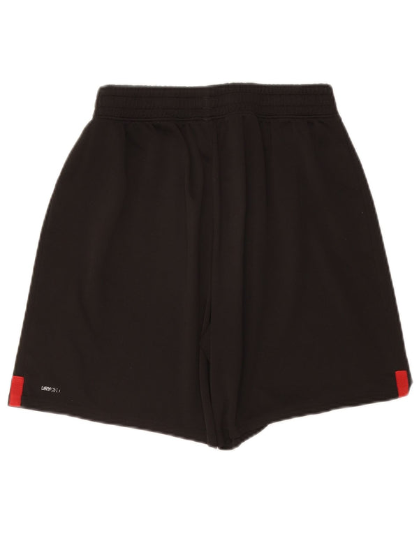 PUMA Womens AC Milan Sport Shorts UK 10 Small  Black Polyester