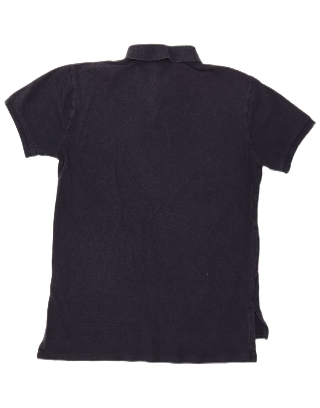 POLO RALPH LAUREN Mens Polo Shirt Medium Navy Blue Cotton