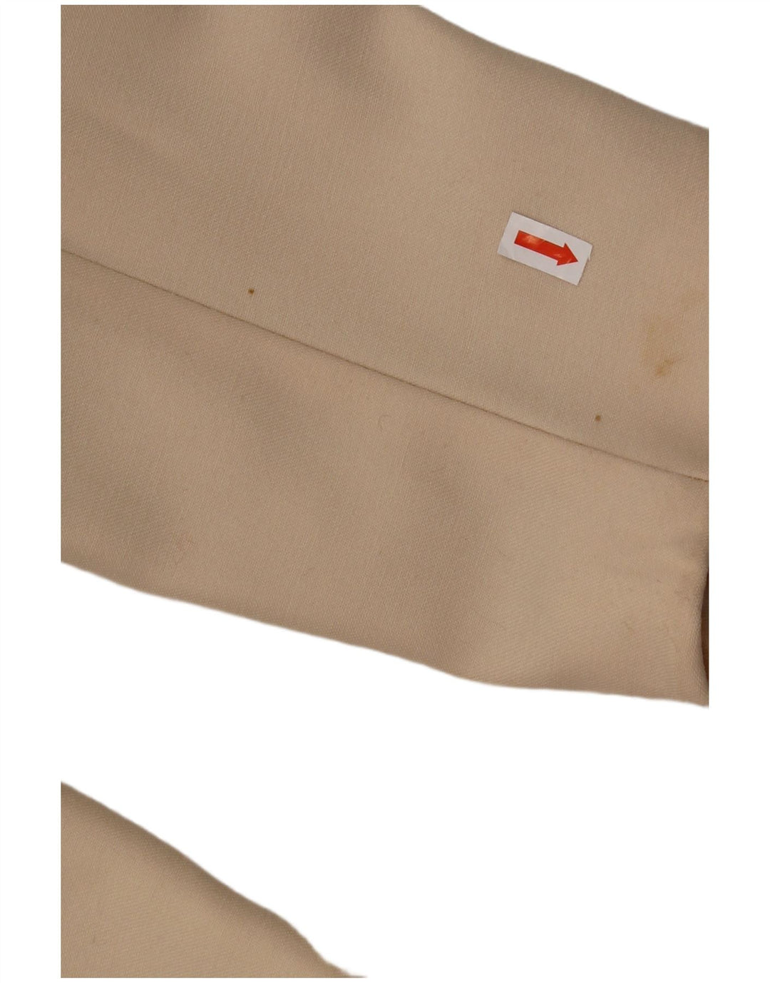 RALPH Womens 4 Button Blazer Jacket UK 16 Large Beige Virgin Wool