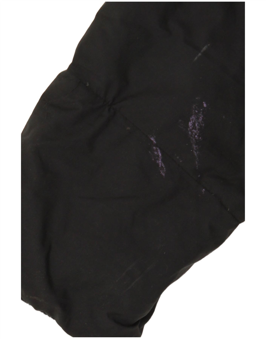 ADIDAS Womens Oversized Hooded Padded Jacket UK 10 Small  Black Polyester