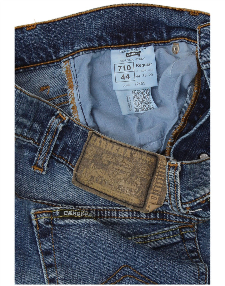 CARRERA Mens 710 Straight Jeans W29 L29 Blue Cotton