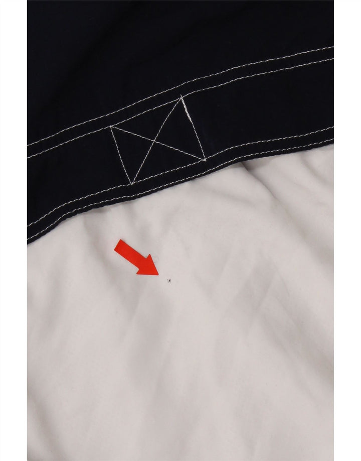 Lotto Mens Tracksuit Top Jacket XL White Colourblock Polyester