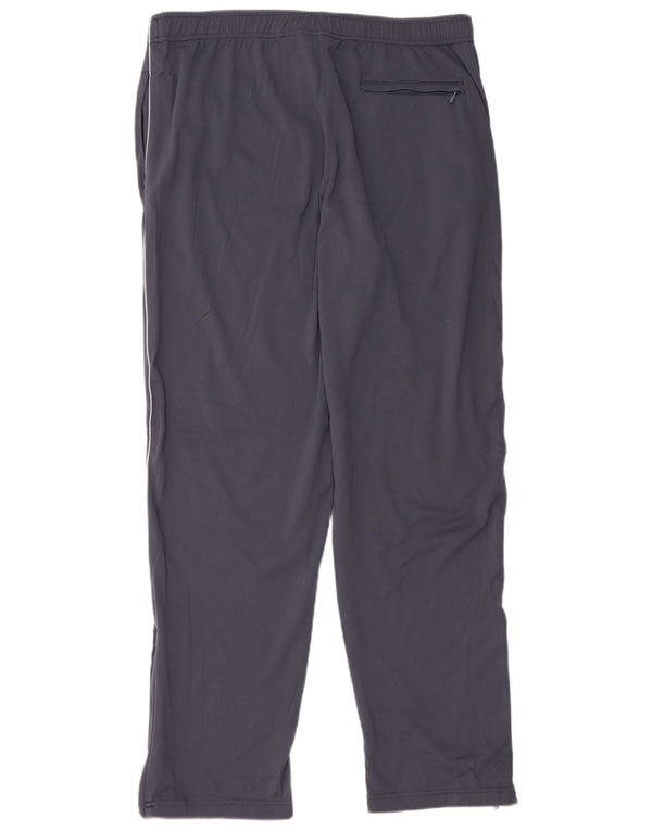 EDDIE BAUER Mens Tracksuit Trousers Large  Navy Blue Polyester