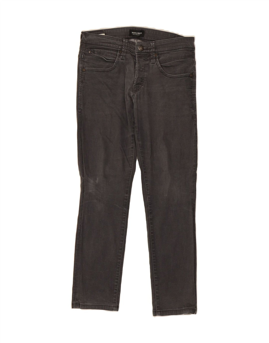 JACK & JONES Mens Slim Jeans W31 L27 Grey Cotton Vintage Jack & Jones and Second-Hand Jack & Jones from Messina Hembry 