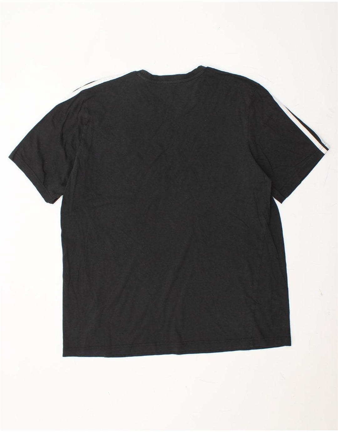 ADIDAS Mens T-Shirt Top XL Black Cotton