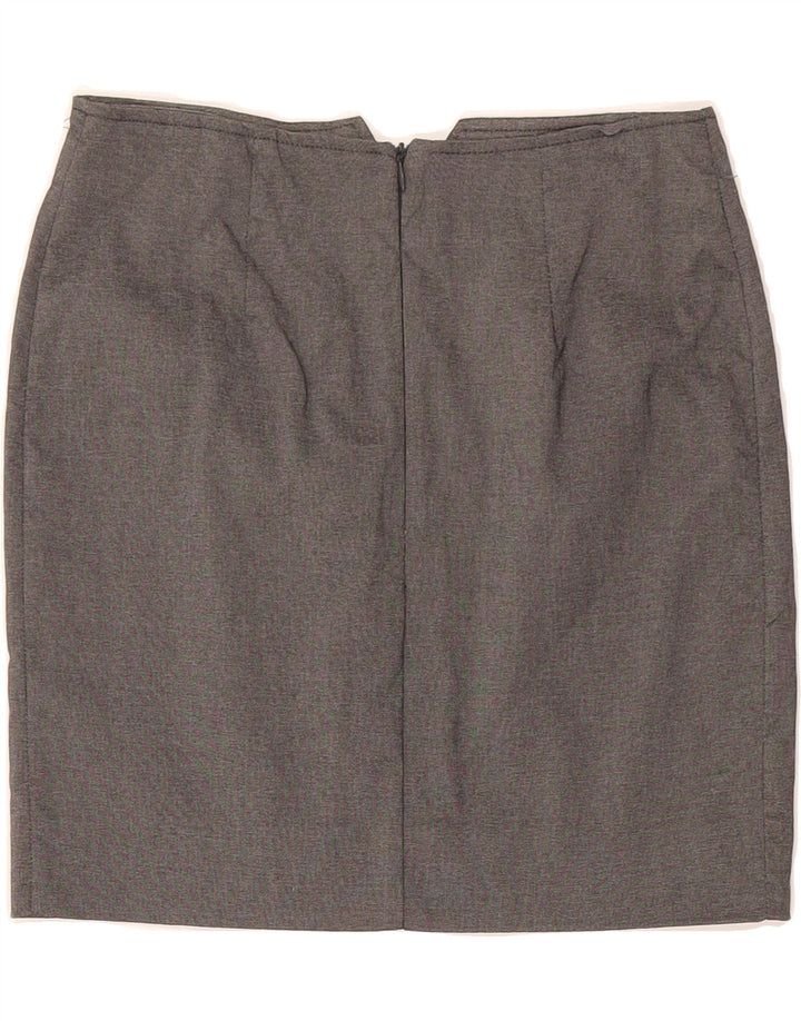 AVANT Womens Mini Skirt IT 42 Medium W26  Grey Polyester Vintage Avant and Second-Hand Avant from Messina Hembry 