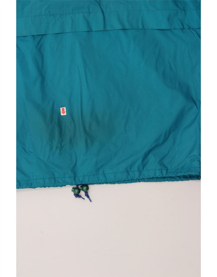 K-WAY Mens Raincoat UK 42 XL Blue Nylon Vintage K-Way and Second-Hand K-Way from Messina Hembry 