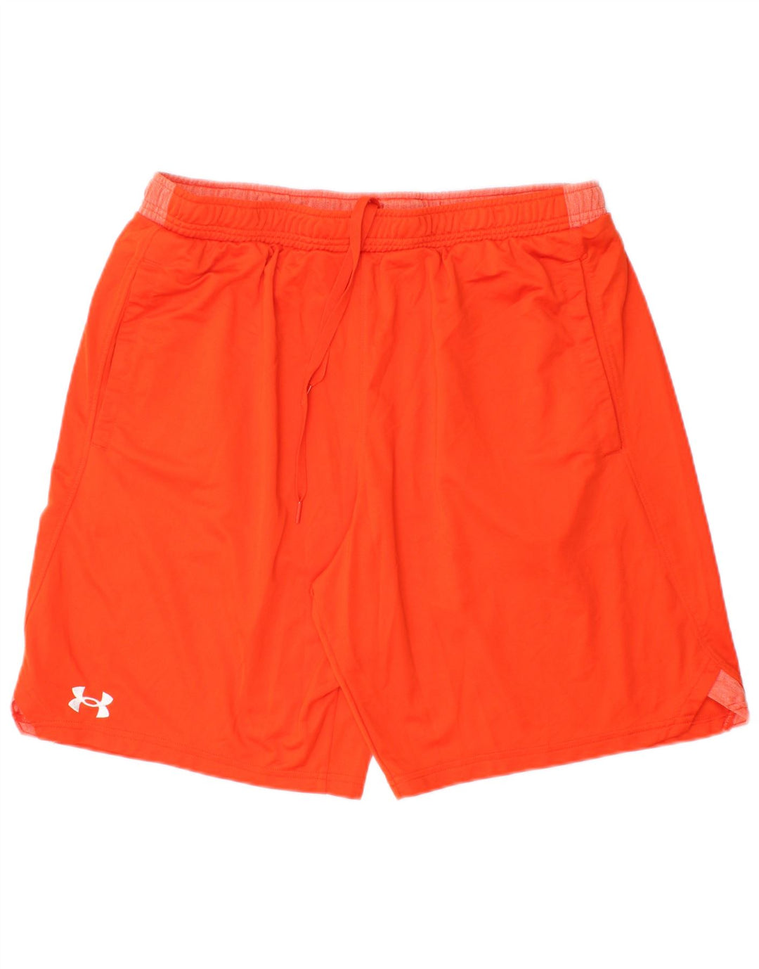 UNDER ARMOUR Mens Sport Shorts XL  Orange Polyester