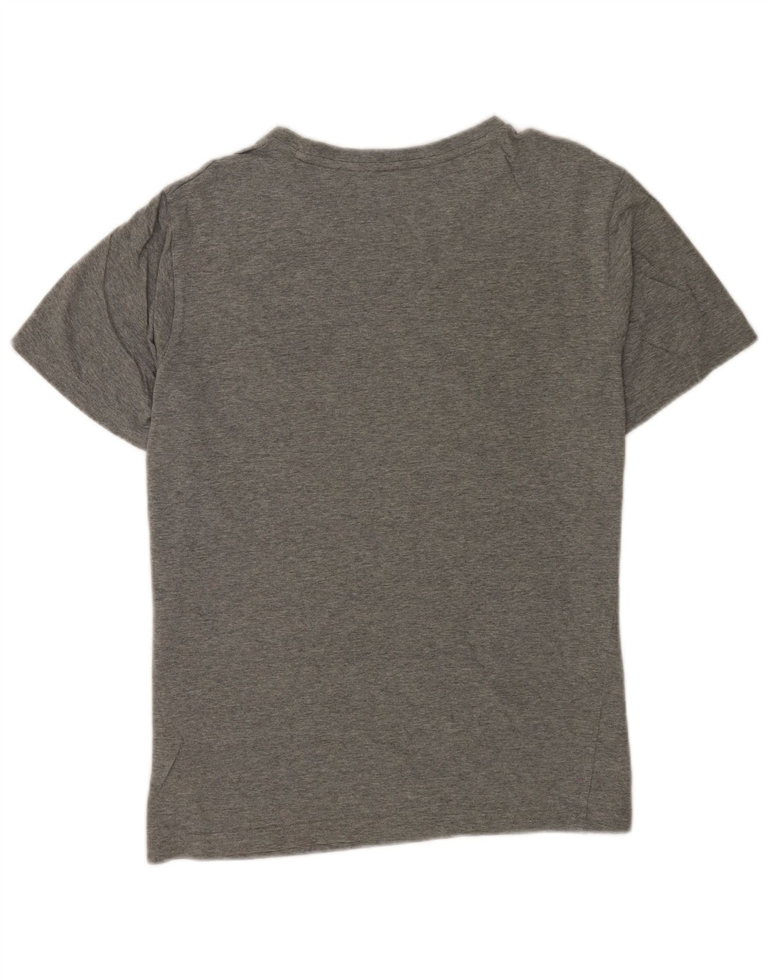 Puma Mens Graphic T-Shirt Top Medium Grey Flecked Cotton