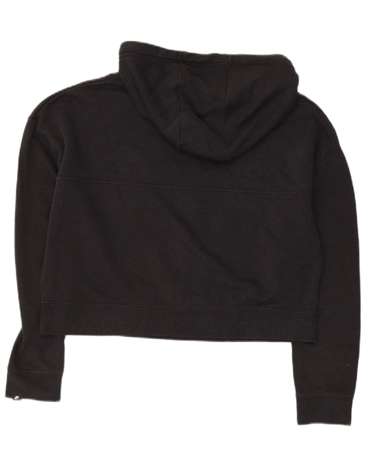 Nike Womens Graphic Hoodie Jumper Small Black