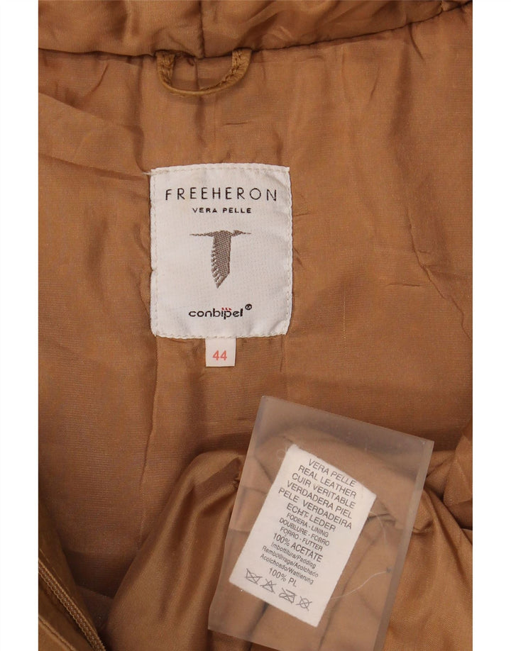 Conbipel Womens Free Heron Hooded Windbreaker Jacket IT 44 Medium Beige