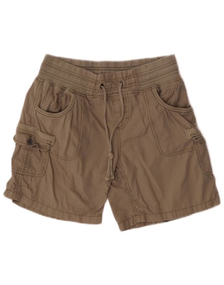 Rip Curl Womens Cargo Shorts Small W27 Khaki