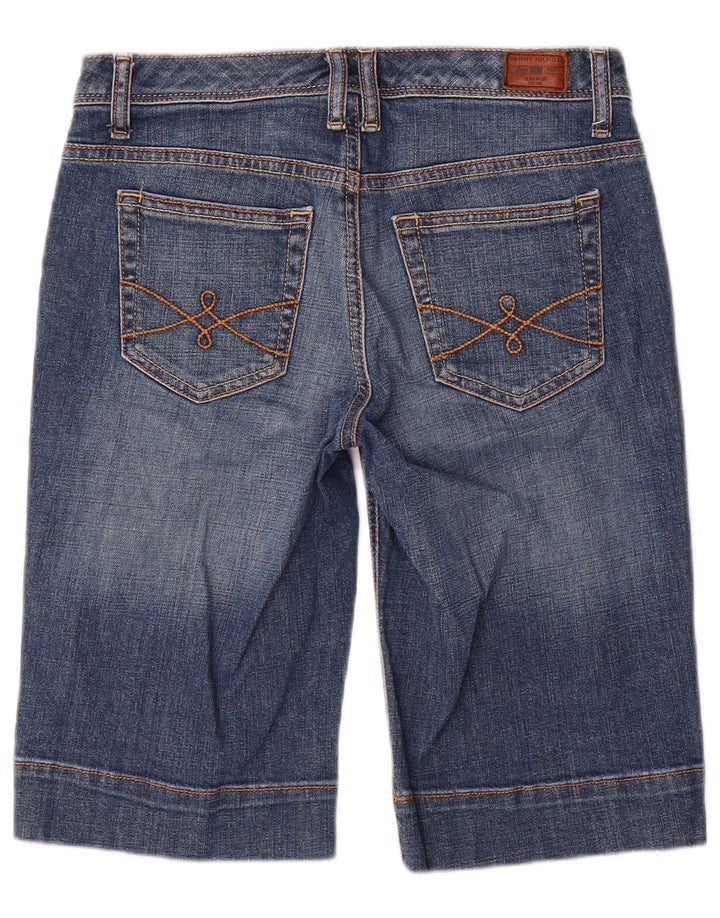 TOMMY HILFIGER Womens Denim Shorts W28 Medium  Blue Cotton