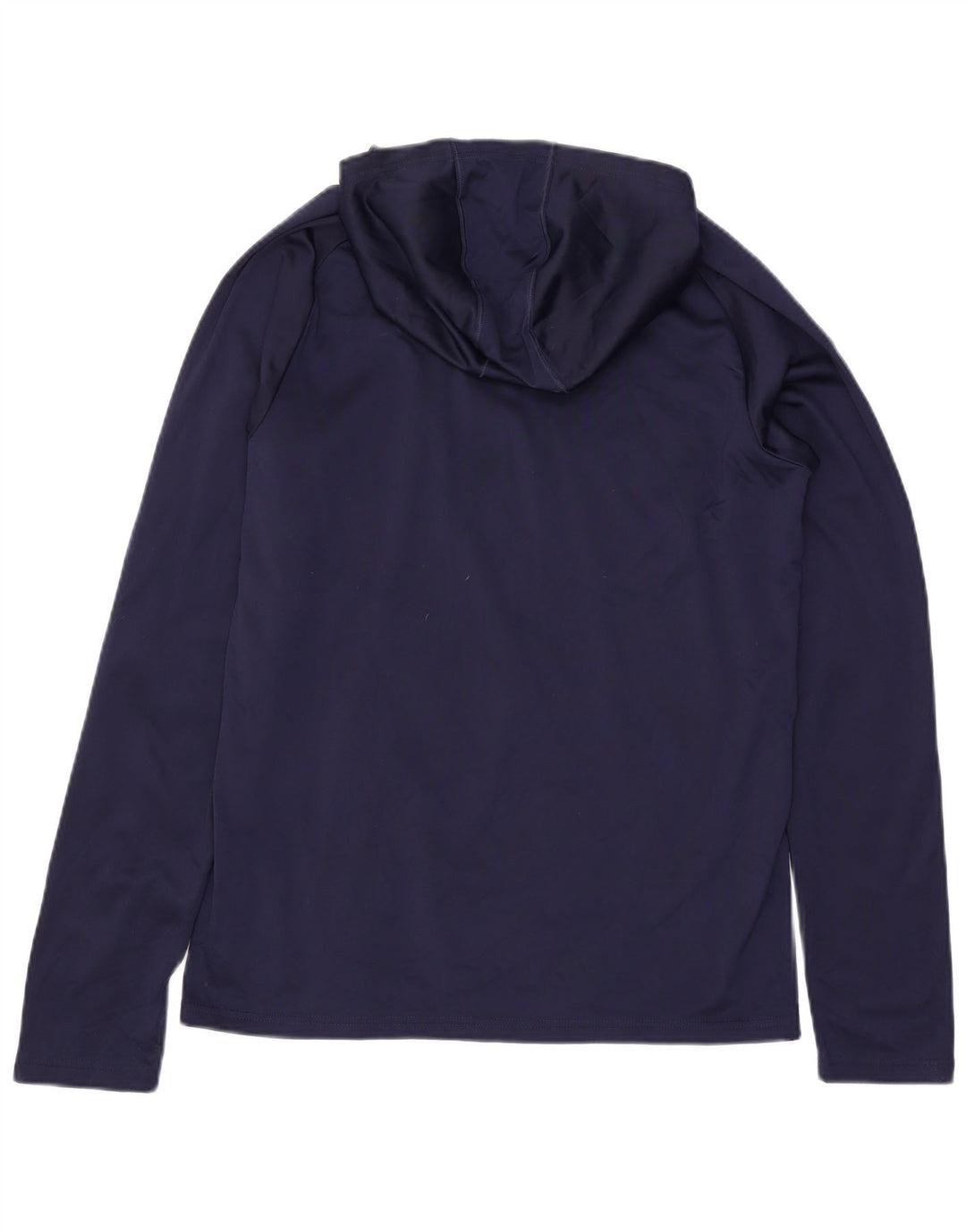 PUMA Mens Hooded Top Long Sleeve Medium Navy Blue Polyester