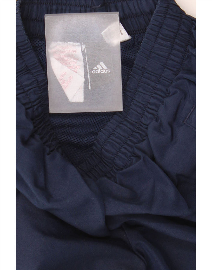 Adidas Boys Tracksuit Trousers 8-9 Years Navy Blue