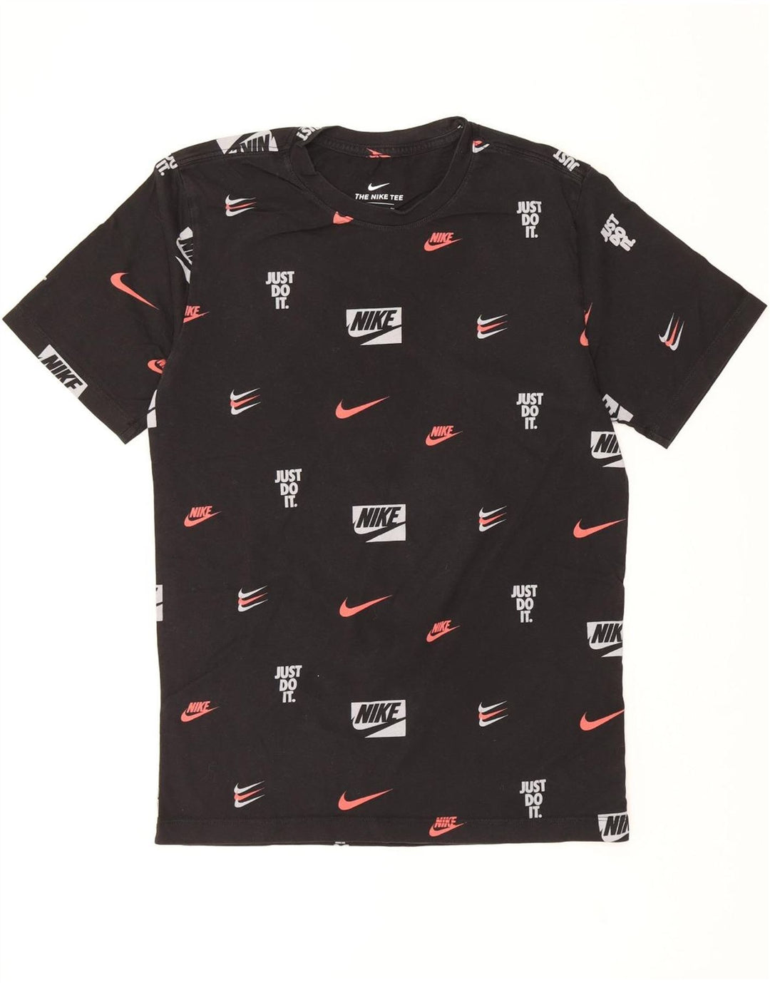 NIKE Mens Graphic T-Shirt Top Small Black Cotton Vintage Nike and Second-Hand Nike from Messina Hembry 