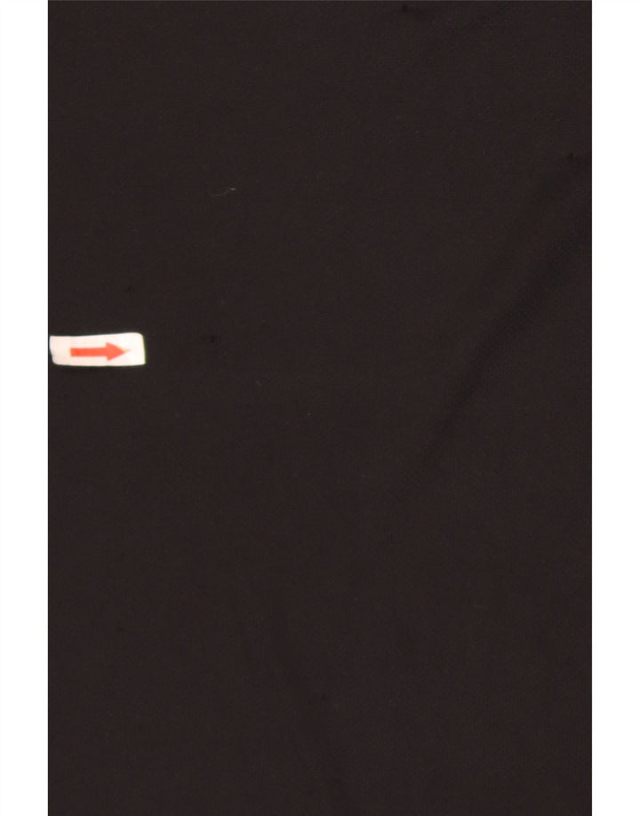 Adidas Mens Climalite T-Shirt Top Large Black Colourblock Polyester