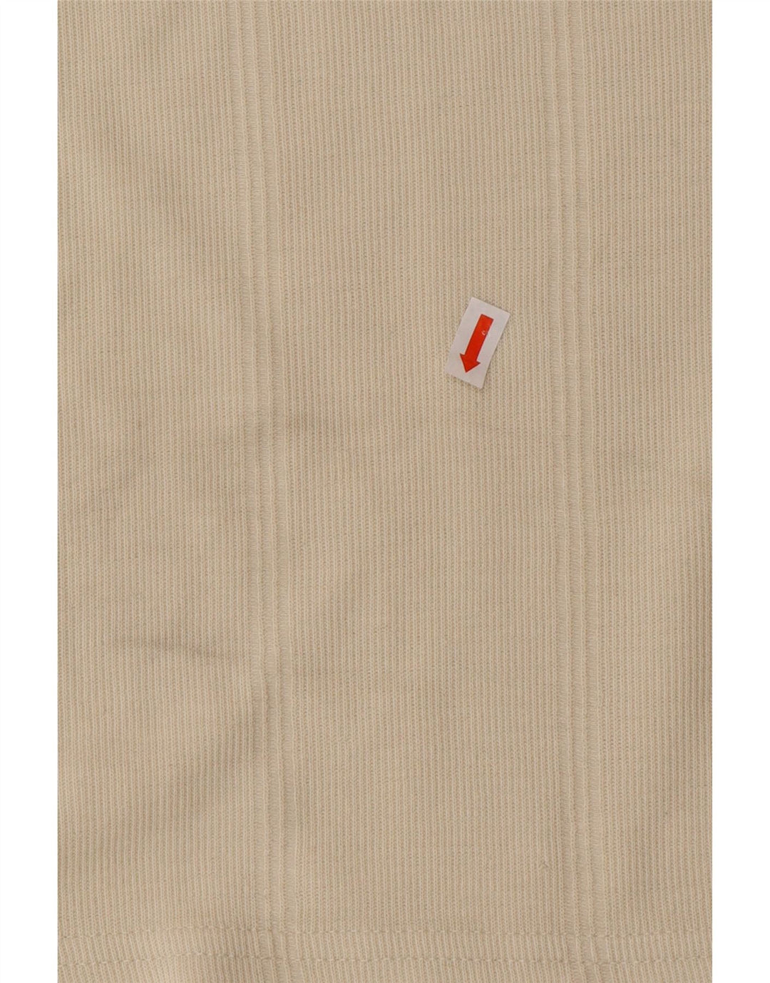 ADIDAS Mens T-Shirt Top UK 40/42 Medium Beige Cotton