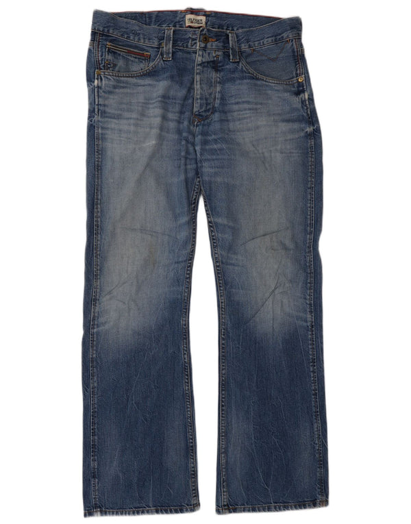 Tommy Hilfiger Mens Bootcut Jeans W32 L30 Blue