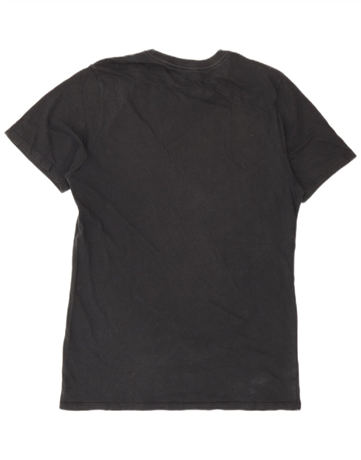 Nike Mens Athletic Cut T-Shirt Top Medium Black Cotton