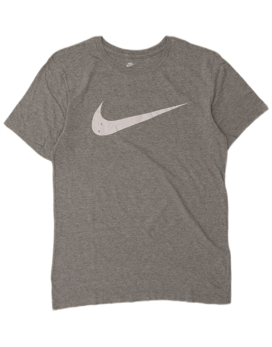 Nike Mens Graphic T-Shirt Top Small Grey Cotton