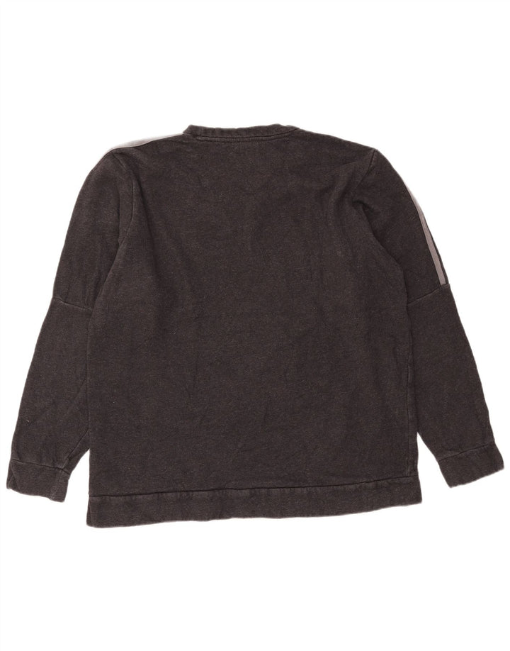 ADIDAS Mens Sweatshirt Jumper XL Grey Cotton