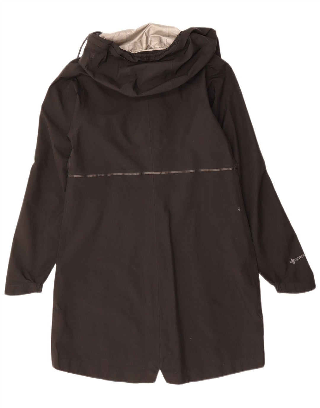 BERGHAUS Womens Gore-Tex Hooded Raincoat UK 10 Small Black Polyester